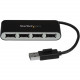 Startech.Com 4 Port Portable USB 2.0 Hub w/ Built-in Cable - 4 Port USB Hub - USB - External - 4 USB Port(s) - 4 USB 2.0 Port(s) - PC, Mac, Linux ST4200MINI2