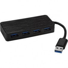 Startech.Com 4 Port USB 3.0 Hub SuperSpeed 5Gbps w/ Fast Charge - Portable USB 3.1 Gen 1 Type-A Laptop/Desktop Hub - USB Bus/Self Powered - Portable 4 Port USB 3.0 hub (5Gbps SuperSpeed) with USB Type-A ports; USB Bus/self-powered - Laptop/Desktop USB 3.1