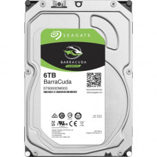 Seagate BarraCuda ST6000DM003 6 TB Hard Drive - 3.5" Internal - SATA (SATA/600) - 5400rpm - 256 MB Buffer ST6000DM003-20PK