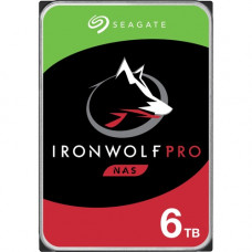 Seagate IronWolf Pro ST6000NE000 6 TB Hard Drive - 3.5" Internal - SATA (SATA/600) - Storage System Device Supported - 7200rpm - 256 MB Buffer - 5 Year Warranty ST6000NE000