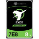 Seagate Exos 7E8 ST8000NM000A 8 TB Hard Drive - Internal - SATA (SATA/600) - 7200rpm - 256 MB Buffer ST8000NM000A-20PK