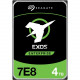 Seagate Exos 7E8 ST4000NM010A 4 TB Hard Drive - 3.5" Internal - SATA (SATA/600) - Storage System, Video Surveillance System Device Supported - 7200rpm - 256 MB Buffer - 5 Year Warranty ST4000NM010A