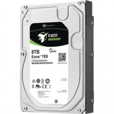 Seagate Exos 7E8 ST8000NM008A 8 TB Hard Drive - Internal - SATA (SATA/600) - Video Surveillance System Device Supported - 7200rpm - 5 Year Warranty ST8000NM008A