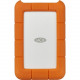 Seagate Technology LaCie Rugged STFR4000800 4 TB Hard Drive - 2.5" Drive - External - Desktop - USB Type C - Orange STFR4000800
