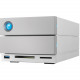 Seagate Technology LaCie 2big Dock Thunderbolt 3 16TB - 2 x HDD Supported - 2 x HDD Installed - 16 TB Installed HDD Capacity - Serial ATA/600 Controller - RAID Supported 0, 1, JBOD - 2 x Total Bays - 2 x 3.5" Bay - 2 USB Port(s) - 2 USB 3.0 Port(s) -