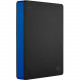 Seagate Game Drive STGD4000400 4 TB Hard Drive - External - Portable - USB 3.0 - Black, Blue STGD4000400