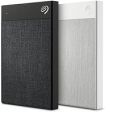Seagate Backup Plus Ultra Touch STHH1000402 1 TB Hard Drive - 2.5" Drive - External - Portable - USB 3.0 Type C - White - 256-bit Encryption Standard STHH1000402