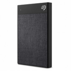 Seagate Backup Plus Ultra Touch STHH2000400 2 TB Hard Drive - External - Portable - USB 3.0 Type C - Black - 256-bit Encryption Standard STHH2000400