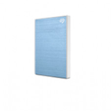 Seagate Backup Plus Slim STHN2000402 2 TB Hard Drive - External - Portable - USB 3.0 Type C - Light Blue STHN2000402