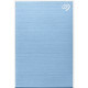 Seagate One Touch STKC4000402 4 TB Portable Hard Drive - 2.5" External - Light Blue - USB 3.0 - 2 Year Warranty STKC4000402