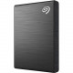 Seagate One Touch STKG1000400 1000 GB Solid State Drive - External - Black - USB 3.1 Type C STKG1000400