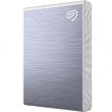 Seagate One Touch STKG500402 500 GB Solid State Drive - External - Blue - USB 3.1 Type C STKG500402