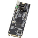 SYBA Multimedia USB 3.2 Gen 2 (10 Gbps) 1-Port Type-C M.2 22x60 B+M key Controller Card - PCI Express 3.0 x2 - Internal - 1 USB Port(s) - PC, Linux SY-ADA20232