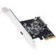 SYBA IO Crest USB 3.2 Gen 2x2 PCIe x4 Card - PCI Express x4 - Plug-in Card - 1 USB Port(s) - PC SY-PEX20230