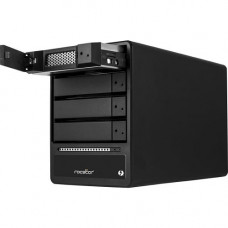 Rocstor Rocpro T24 Thunderbolt 2 RAID 4-Bay Enclosure - 4 x HDD Supported - 4 x HDD Installed - 12 TB Installed HDD Capacity - Serial ATA/600 Controller0, 1, 10, JBOD - 4 x Total Bays - 4 x 3.5" Bay - Desktop T569W7-01