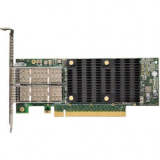 CHELSIO T6 Dual Port 40G/50G/100GbE Adapter - PCI Express 3.0 x16 - 100 Gbit/s - 2 x Total Fibre Channel Port(s) - 2 x Total Expansion Slot(s) - QSFP28 - Plug-in Card T62100-LP-CR