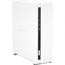 QNAP TS-133 SAN/NAS Storage System - ARM Cortex A55 1.80 GHz - 1 x HDD Supported - 0 x HDD Installed - 1 x SSD Supported - 0 x SSD Installed - 2 GB RAM - Serial ATA/600 Controller - 1 x Total Bays - 1 x 2.5"/3.5" Bay - Gigabit Ethernet - 2 USB P