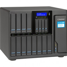 QNAP High-capacity 16-bay Xeon D Super NAS with Exceptional Performance - Intel Xeon D-1521 Quad-core (4 Core) 2.40 GHz - 12 x HDD Supported - 16 x SSD Supported - 8 GB RAM DDR4 SDRAM - Serial ATA/600 Controller - RAID Supported 0, 1, 5, 6, 10, Hot Spare,