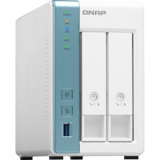 QNAP Quad-core 1.7GHz NAS with 2.5GbE and Feature-rich Applications for Home & Office - Annapurna Labs Alpine AL-314 Quad-core (4 Core) 1.70 GHz - 2 x HDD Supported - 0 x HDD Installed - 2 x SSD Supported - 0 x SSD Installed - 2 GB RAM DDR3 SDRAM - Se