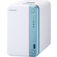 QNAP TS-251D-2G SAN/NAS Storage System - Intel Celeron J4005 Dual-core (2 Core) 2 GHz - 2 x HDD Supported - 0 x HDD Installed - 2 x SSD Supported - 0 x SSD Installed - 2 GB RAM DDR4 SDRAM - Serial ATA/600 Controller - RAID Supported 0, 1, JBOD - 2 x Total