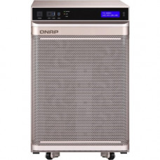 QNAP TS-2888X AI-Ready NAS - Intel Xeon W-2175 Tetradeca-core (14 Core) 2.50 GHz - 8 x HDD Supported - 20 x SSD Supported - 128 GB RAM DDR4 SDRAM - Serial ATA/600, NVMe Controller - 28 x Total Bays - 8 x 3.5" Bay - 20 x 2.5" Bay - 8 x Total Slot