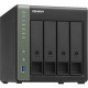 QNAP Cost-effective Business NAS with Integrated 10GbE SFP+ Port - Annapurna Labs Alpine AL-214 Quad-core (4 Core) 1.70 GHz - 4 x HDD Supported - 0 x HDD Installed - 4 x SSD Supported - 0 x SSD Installed - 2 GB RAM DDR3L SDRAM - Serial ATA/600 Controller 