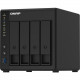 QNAP TS-451D2-4G SAN/NAS Storage System - Intel Celeron J4025 Dual-core (2 Core) 2 GHz - 4 x HDD Supported - 0 x HDD Installed - 4 x SSD Supported - 0 x SSD Installed - 2 GB RAM DDR4 SDRAM - Serial ATA/600 Controller - RAID Supported 0, 1, 5, 6, 10, Hot S