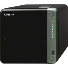 QNAP Professional Quad-core 2.0 GHz NAS with 2.5GbE Connectivity and PCIe Expansion - Intel Celeron J4125 Quad-core (4 Core) 2 GHz - 4 x HDD Supported - 0 x HDD Installed - 4 x SSD Supported - 0 x SSD Installed - 4 GB RAM DDR4 SDRAM - Serial ATA/600 Contr