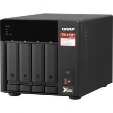 QNAP TS-473A-8G SAN/NAS Storage System - AMD Ryzen V1500B Quad-core (4 Core) 2.20 GHz - 4 x HDD Supported - 0 x HDD Installed - 4 x SSD Supported - 0 x SSD Installed - 8 GB RAM DDR4 SDRAM - Serial ATA/600 Controller - 4 x Total Bays - 4 x 2.5"/3.5&qu