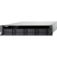 QNAP TS-877XU-RP-3600-8G SAN/NAS Storage System - AMD Ryzen 5 3600 Hexa-core (6 Core) 3.60 GHz - 8 x HDD Supported - 0 x HDD Installed - 8 x SSD Supported - 0 x SSD Installed - 8 GB RAM DDR4 SDRAM - Serial ATA/600 Controller - RAID Supported 0, 1, 5, 6, 1