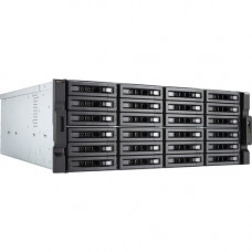 QNAP TS-H2483XU-RP-E2236-128G SAN/NAS Storage System - Intel Xeon E-2236 Hexa-core (6 Core) 3.40 GHz - 24 x HDD Supported - 0 x HDD Installed - 24 x SSD Supported - 0 x SSD Installed - 128 GB RAM DDR4 SDRAM - Serial ATA/600 Controller - RAID Supported 0, 