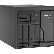 QNAP Cost-effective Intel Xeon D desktop QuTS Hero NAS with Quad-port 2.5GbE - Intel Xeon D-1602 Dual-core (2 Core) 2.50 GHz - 6 x HDD Supported - 0 x HDD Installed - 6 x SSD Supported - 0 x SSD Installed - 8 GB RAM DDR4 SDRAM - Serial ATA/600 Controller 