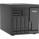 QNAP Cost-effective Intel Xeon D desktop QuTS Hero NAS with Quad-port 2.5GbE - Intel Xeon D-1602 Dual-core (2 Core) 2.50 GHz - 6 x HDD Supported - 0 x HDD Installed - 6 x SSD Supported - 0 x SSD Installed - 8 GB RAM DDR4 SDRAM - Serial ATA/600 Controller 