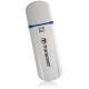 Transcend 2GB JetFlash 170 USB 2.0 Flash Drive - 2 GB - USB 2.0 - 16 MB/s Read Speed - 12 MB/s Write Speed - Pearl White TS2GJF170