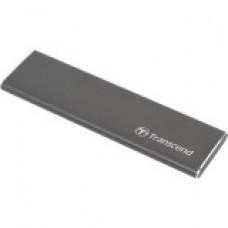 Transcend StoreJet 600 480 GB Solid State Drive - SATA - External - Portable - USB 3.1 Type C TS480GSJM600