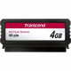 Transcend 4 GB Solid State Drive - IDE - Internal - Plug-in Module - 57 MB/s Maximum Read Transfer Rate - 38 MB/s Maximum Write Transfer Rate TS4GPTM520