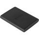 Transcend ESD270C 500 GB Portable Solid State Drive - External - Black - Desktop PC, Notebook Device Supported - USB 3.1 (Gen 2) Type C - 256-bit Encryption Standard TS500GESD270C