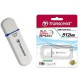 Transcend 512MB JetFlash 170 USB 2.0 Flash Drive - 512 MB - USB 2.0 - 16 MB/s Read Speed - 8 MB/s Write Speed - Pearl White TS512MJF170