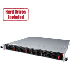 Buffalo TeraStation 5410RN Rackmount 16 TB NAS Hard Drives Included (2 x 8TB) - Annapurna Labs Alpine AL-314 Quad-core (4 Core) 1.70 GHz - 4 x HDD Supported - 2 x HDD Installed - 16 TB Installed HDD Capacity - 4 GB RAM DDR3 SDRAM - Serial ATA/600 Controll