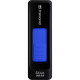 Transcend 64GB JetFlash 760 USB 3.0 Flash Drive - 64 GB - USB 3.0 - 80 MB/s Read Speed - 68 MB/s Write Speed - Black, Blue - Lifetime Warranty - RoHS Compliance TS64GJF760