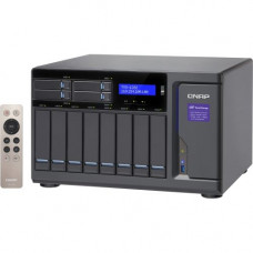 QNAP Turbo NAS TVS-1282-I7-32G-450W SAN/NAS Server - Intel Core i7 i7-6700 Quad-core (4 Core) 3.40 GHz - 32 GB RAM DDR4 SDRAM - Serial ATA/600 Controller - RAID Supported 0, 1, 5, 6, 10, Hot Spare, JBOD - 12 x Total Bays - 4 x 2.5" Bay - 8 x 2.5"