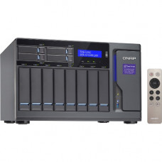 QNAP Turbo NAS TVS-1282-I7-64G SAN/NAS Storage System - Intel Core i7 i7-6700 Quad-core (4 Core) 3.40 GHz - 8 x HDD Supported - 12 x SSD Supported - 64 GB RAM DDR4 SDRAM - Serial ATA/600 Controller - RAID Supported 0, 1, 5, 6, 10, Hot Spare, JBOD - 12 x T