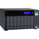 QNAP TVS-872X-I3-8G SAN/NAS Storage System - Intel Core i3 i3-8100T Quad-core (4 Core) 3.10 GHz - 8 x HDD Supported - 0 x HDD Installed - 8 x SSD Supported - 0 x SSD Installed - 8 GB RAM DDR4 SDRAM - Serial ATA/600 Controller - RAID Supported 0, 1, 5, 6, 