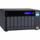 QNAP TVS-872X-I5-8G SAN/NAS Storage System - 1 x Intel Core i5 i5-8400T Hexa-core (6 Core) 1.70 GHz - 8 x HDD Supported - 0 x HDD Installed - 8 x SSD Supported - 0 x SSD Installed - 8 GB RAM DDR4 SDRAM - Serial ATA/600 Controller - RAID Supported 0, 1, 5,