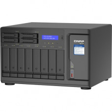 QNAP TVS-H1288X-W1250-16G SAN/NAS Storage System - Intel Xeon W-1250 Hexa-core (6 Core) 3.30 GHz - 8 x HDD Supported - 0 x HDD Installed - 12 x SSD Supported - 0 x SSD Installed - 16 GB RAM DDR4 SDRAM - Serial ATA/600 Controller - RAID Supported 0, 1, 5, 