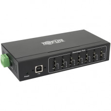 Tripp Lite U223-007-IND-1 7-Port Industrial-Grade USB 2.0 Hub - USB 2.0 Type B - Wall/DIN Rail Mountable - 7 USB Port(s) - 7 USB 2.0 Port(s) - Mac, Linux, PC U223-007-IND-1