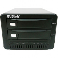 Buslink 2-Bay RAID USB 3.0/eSATA External Desktop Hard Drive - 2 x HDD Supported - 2 x HDD Installed - 20 TB Installed HDD Capacity - Serial ATA Controller - RAID Supported 1 - 2 x Total Bays - 2 x 3.5" Bay - eSATA - Desktop U3-20TB2SR1