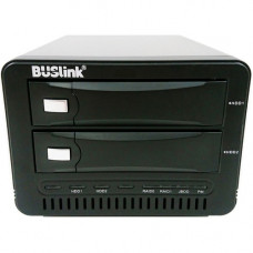 Buslink 2-Bay RAID USB 3.0/eSATA External Desktop Hard Drive - 2 x HDD Supported - 2 x HDD Installed - 16 TB Installed HDD Capacity - Serial ATA Controller - RAID Supported 1 - 2 x Total Bays - 2 x 3.5" Bay - eSATA - Desktop U3-16TB2SR1