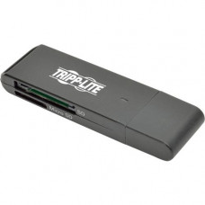 Tripp Lite USB 3.0 SuperSpeed SD/Micro SD Memory Card Media Reader - SD, SDHC, SDXC, Dual-Voltage MultimediaCard (MMC), High Speed MultiMediaCard (HS-MMC), Reduced Size MultiMediaCard (MMC), MMCplus, microSD, microSDHC, TransFlash - USB 3.0, Micro USBExte