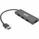 Tripp Lite 4-Port Portable Slim USB 3.0 Superspeed Hub w/ Built In Cable - USB - External - 4 USB Port(s) - 4 USB 3.0 Port(s) - PC, Mac - TAA Compliance U360-004-SLIM